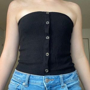 black tube top